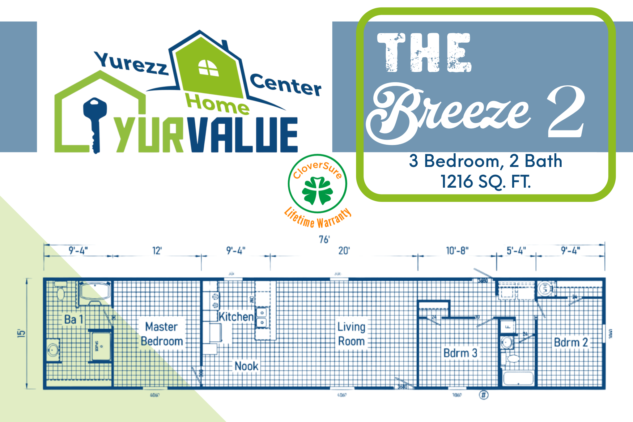 breeze 2 floorplan - Yurezz Home Center - YurValue.com