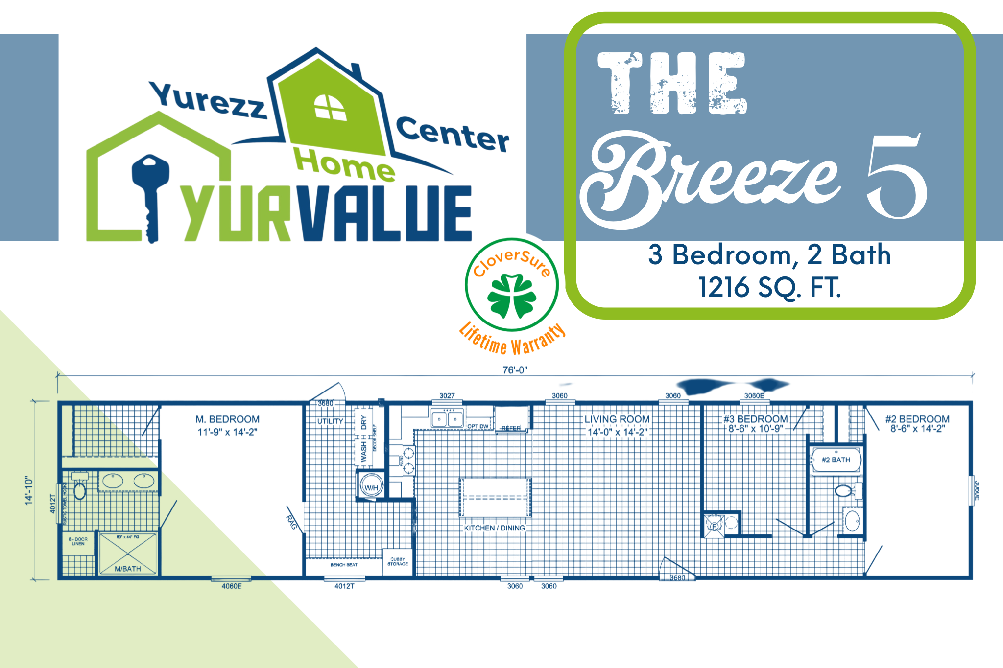 breeze 5 floorplan - Yurezz Home Center - YurValue.com