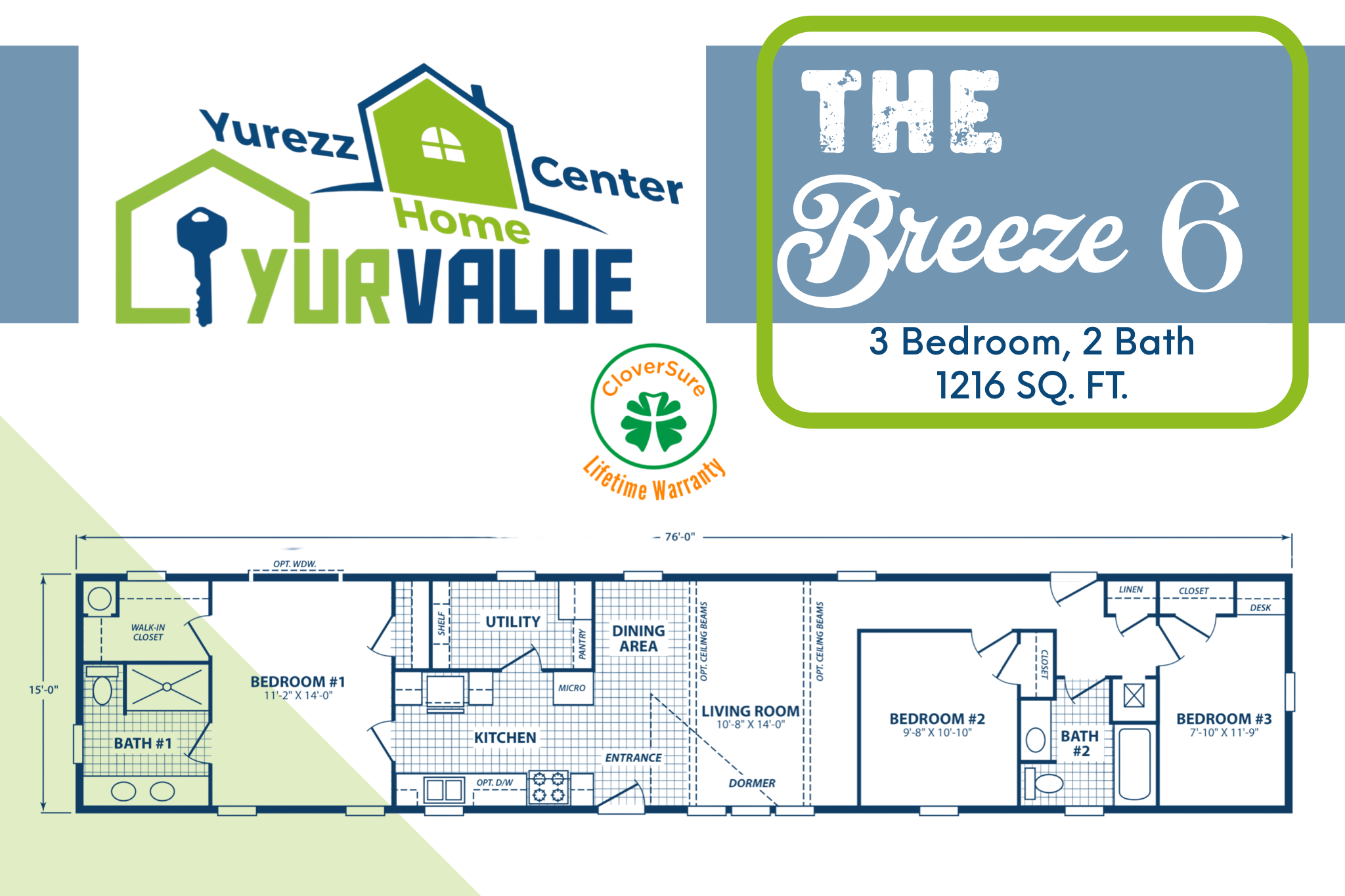 breeze 6 floorplan - Yurezz Home Center - YurValue.com