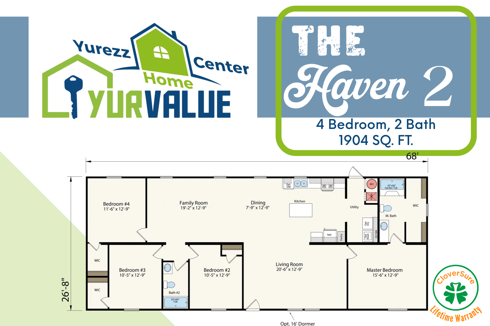 haven 2 floorplan - Yurezz Home Center - YurValue.com